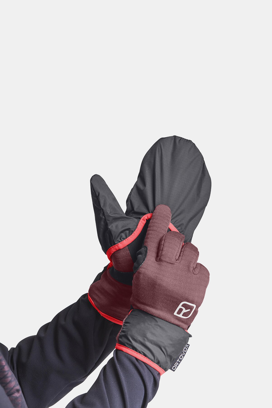 Fleece Grid Cover Glove W