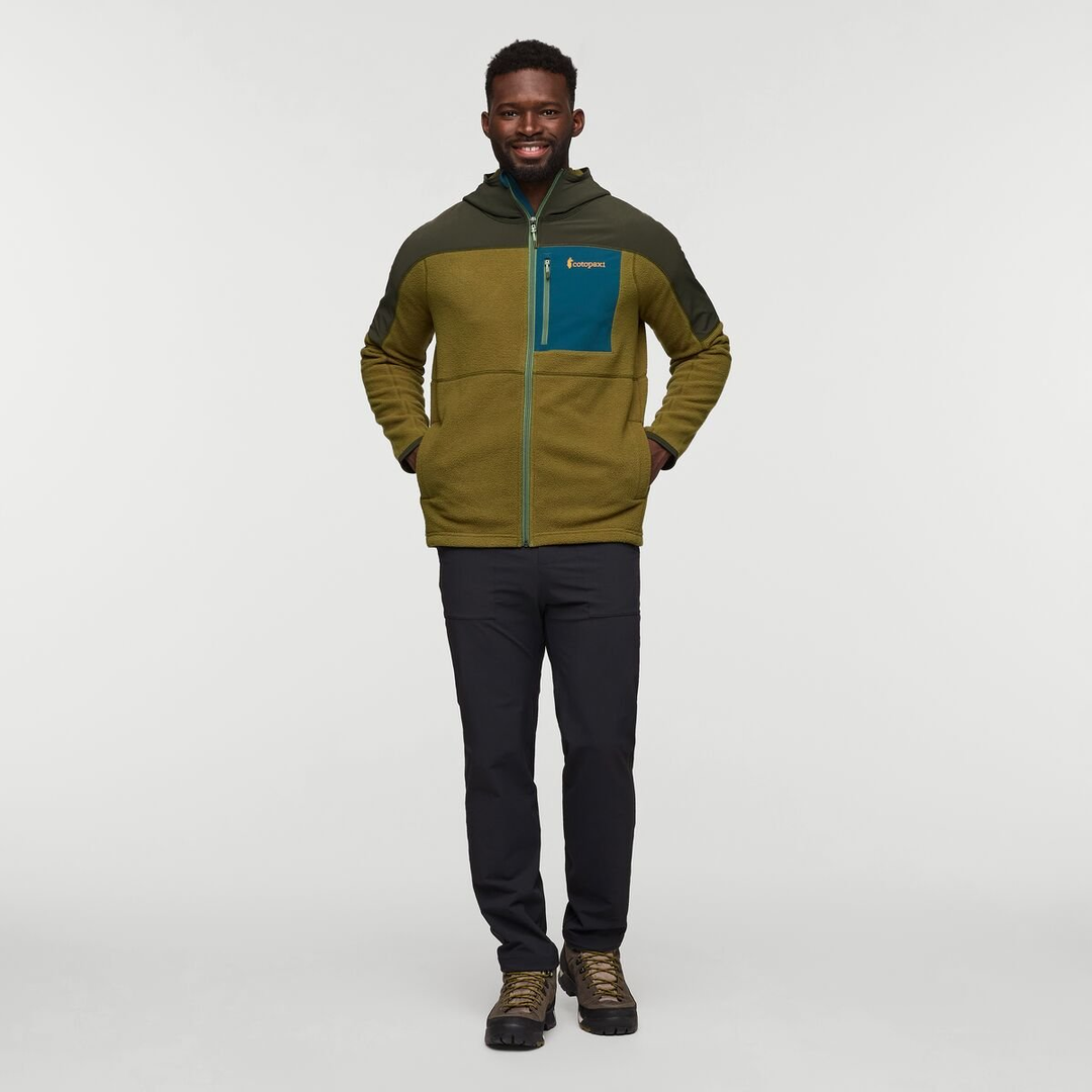 Abrazo Fleece Hooded Full-Zip Jacket