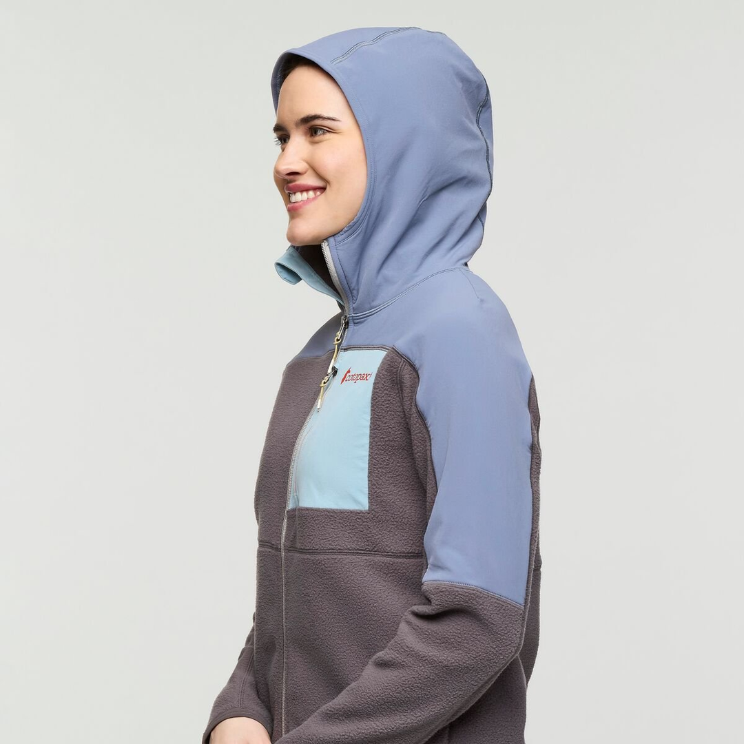 Abrazo Fleece Hooded Full-Zip Jacket W - Bshop