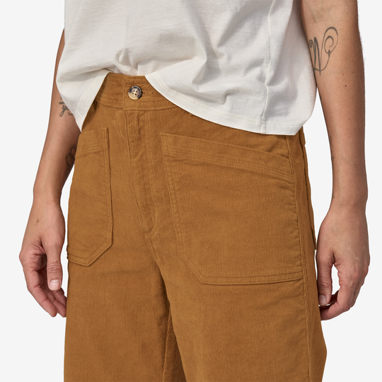 W's Wide Leg Cord Pants - Bshop