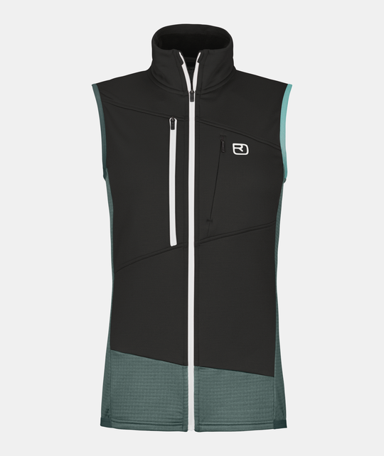 Fleece Grid Vest W