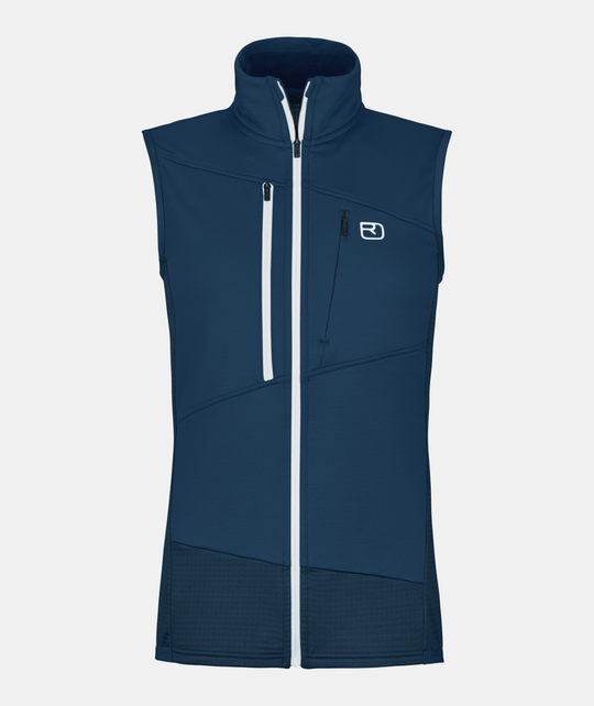 Fleece Grid Vest W