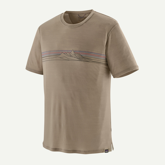 M's Cap Cool Merino Blend Graphic Shirt