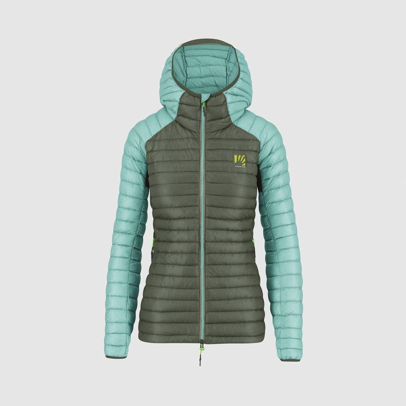 Alagna Down W Jacket - Thyme/Aqua Sky - Blogside