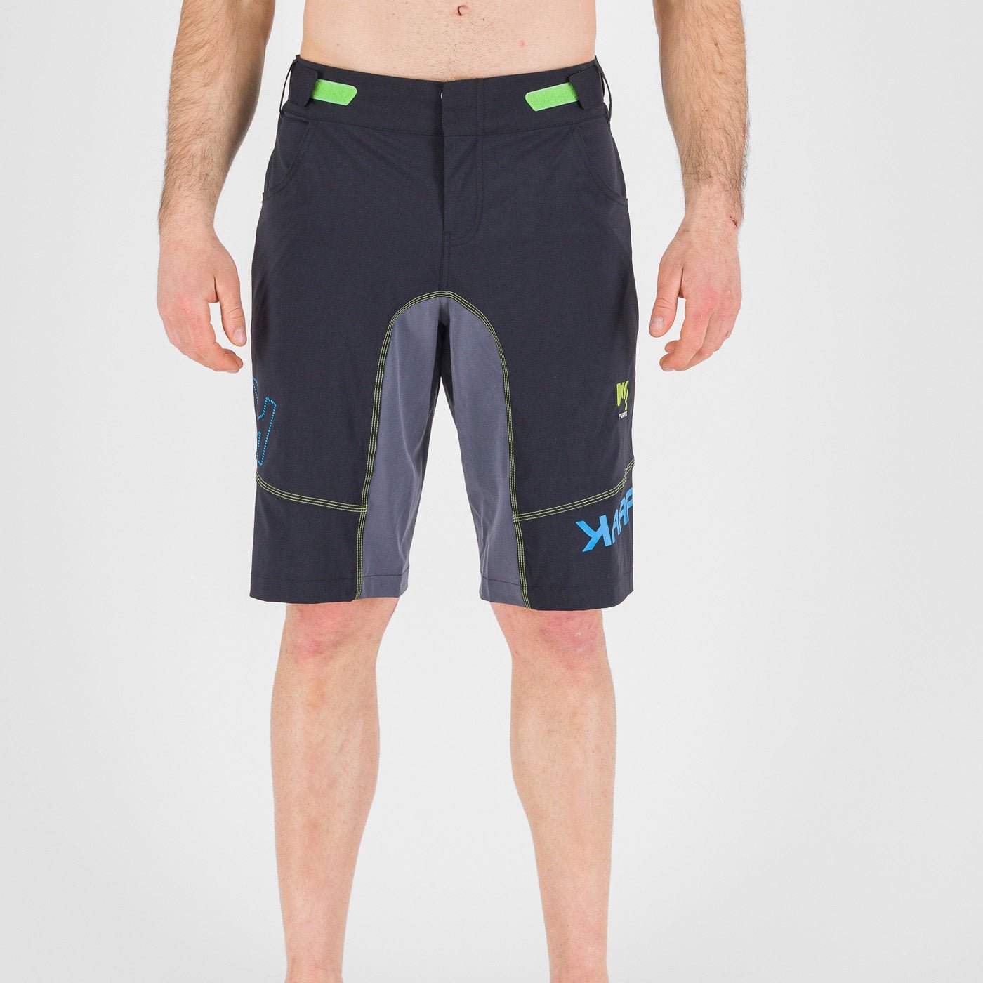 Ballistic Evo Short - Black/Ombre Blue/Green Fluo - Blogside