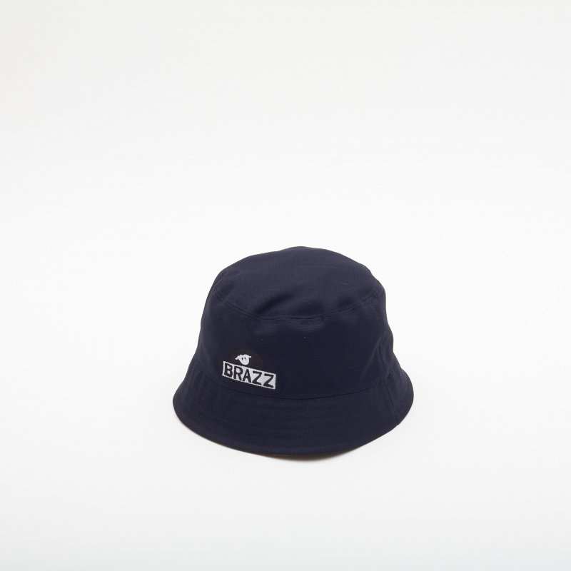 Brazz Street Bucket 100% Cotton Canvas - Blu/Senape - Blogside