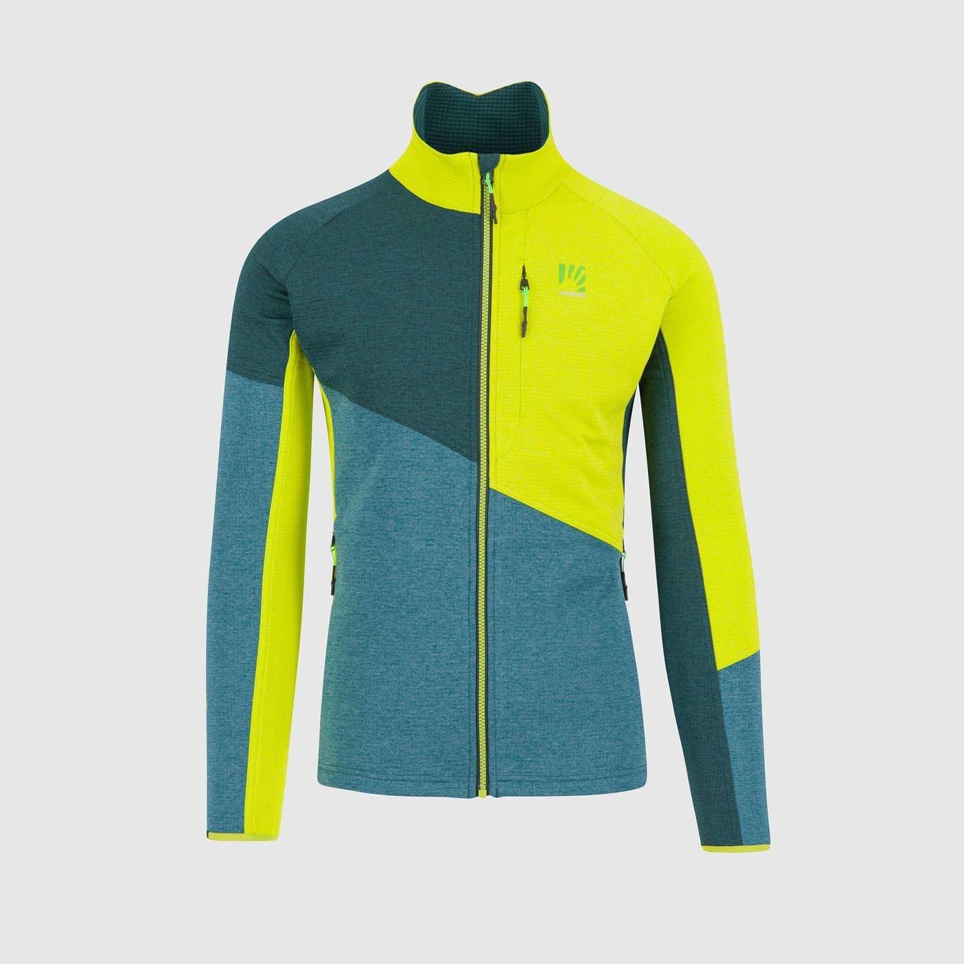 Federa Full-Zip Fleece - Balsam/Forest/Kiwi Colada - Blogside