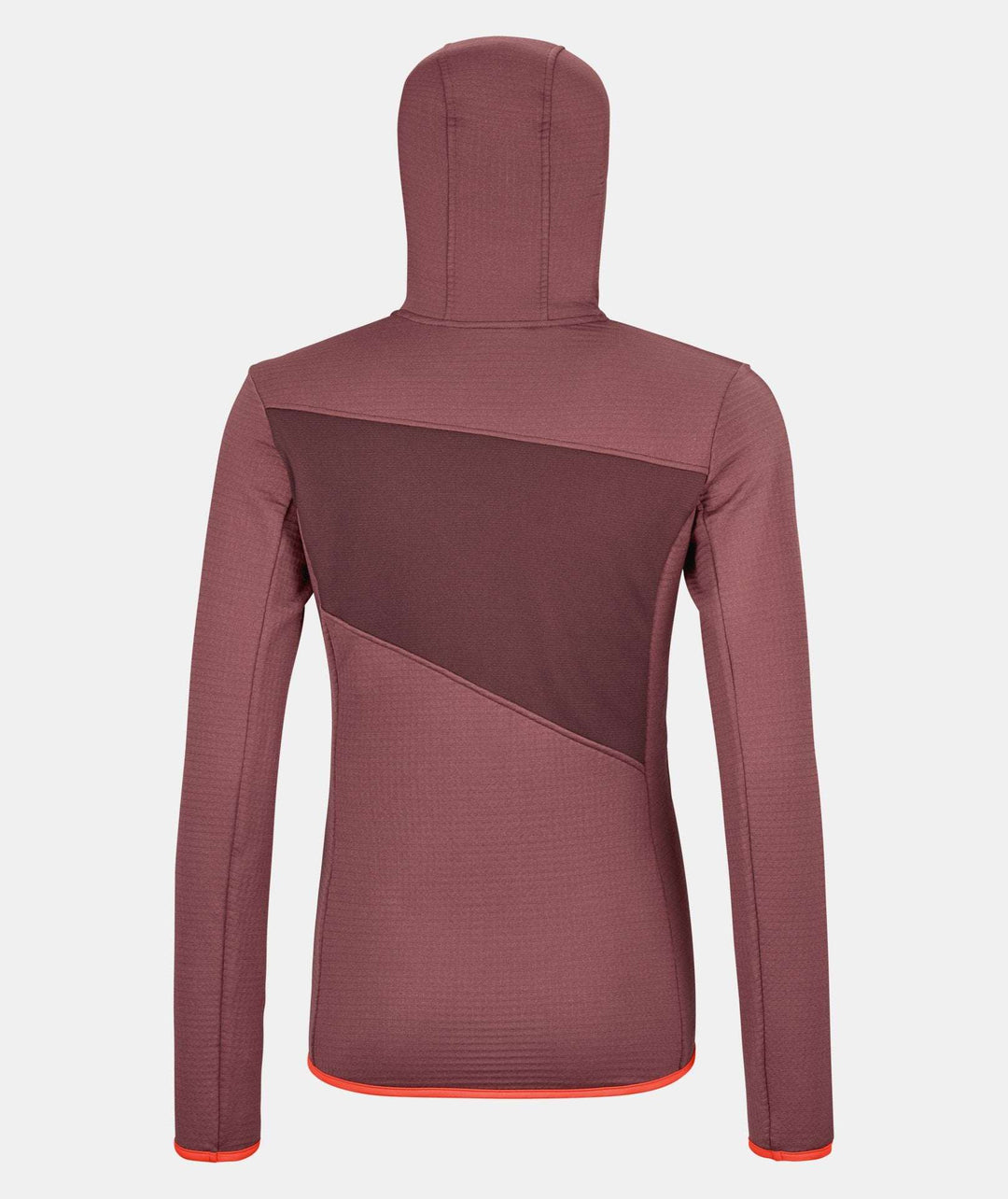 Fleece Grid Hoody W - Mountain Rose - Blogside