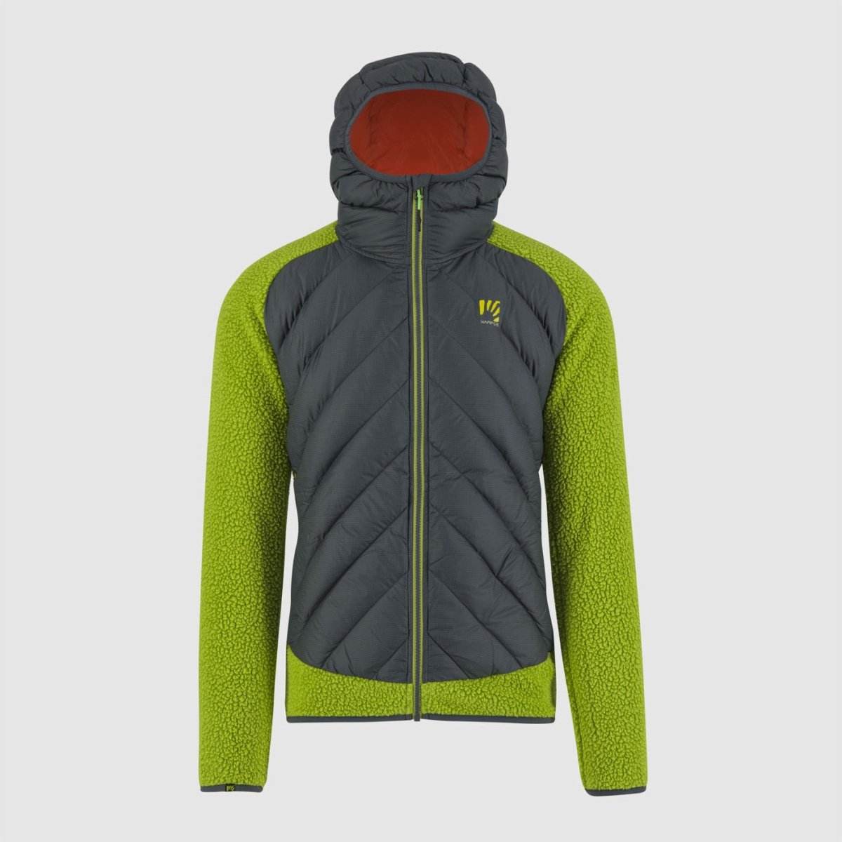 Marmarole Tech Jacket - Lime green/Dark Slate - Blogside