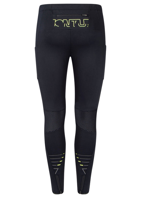 Run Blink Pants - Nero/Giallo Fluo (9070F) - Blogside