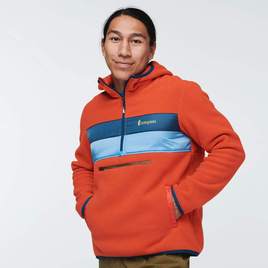 Teca Fleece Hooded Half-Zip Jacket M - Bshop