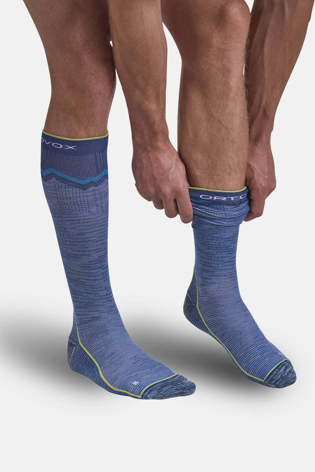 Tour Long Socks M - Mountain Blue - Blogside