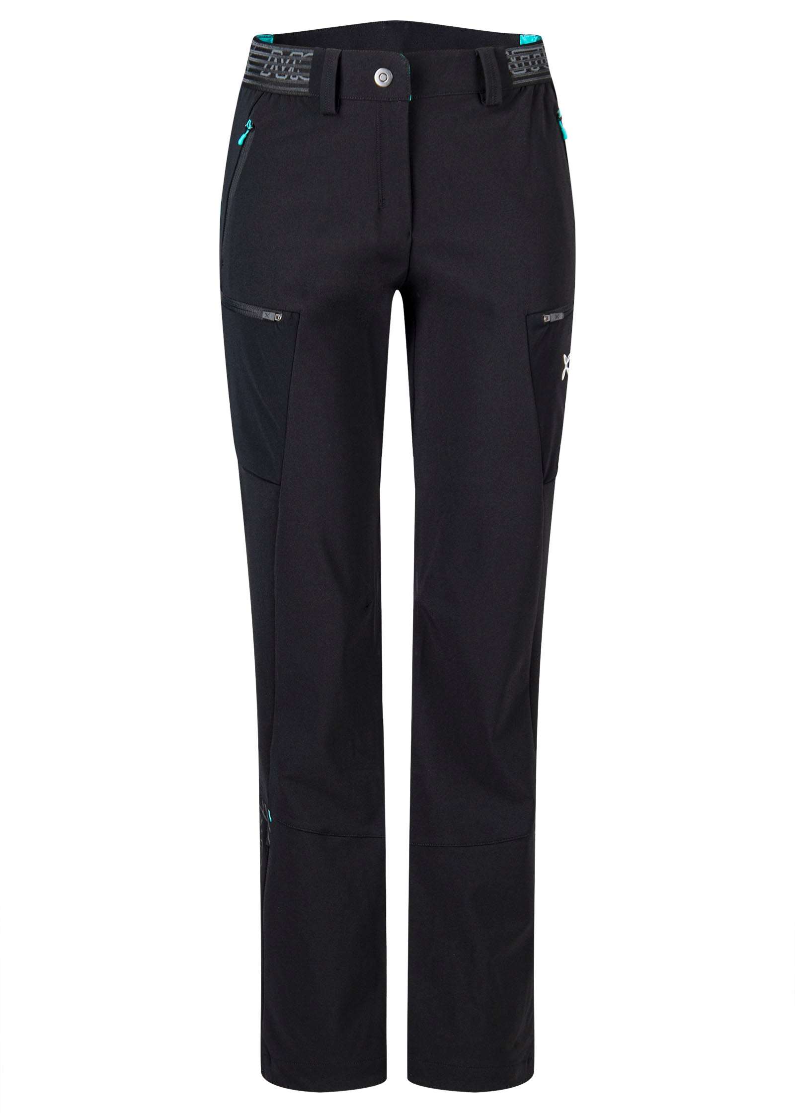 Trace Pants Woman - Nero/Care Blue (9028) - Blogside