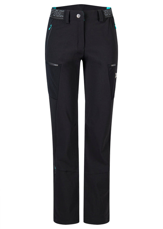 Trace Pants Woman - Nero/Care Blue (9028) - Blogside