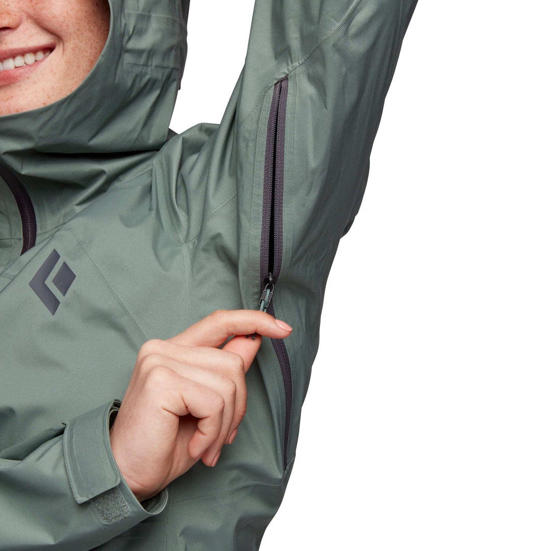 W Stormline Stretch Rain Shell - Bshop