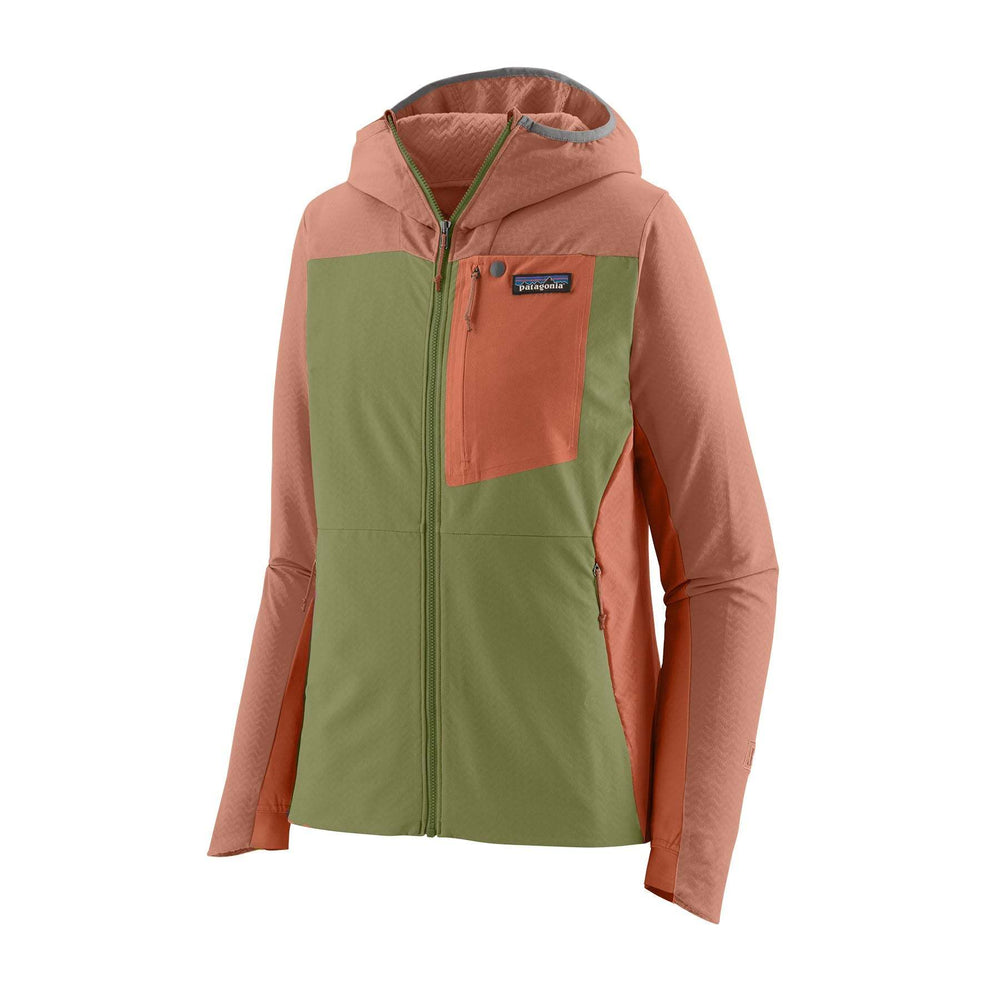 W's R1 Crossstrata Hoody - Buckhorn Green - Blogside